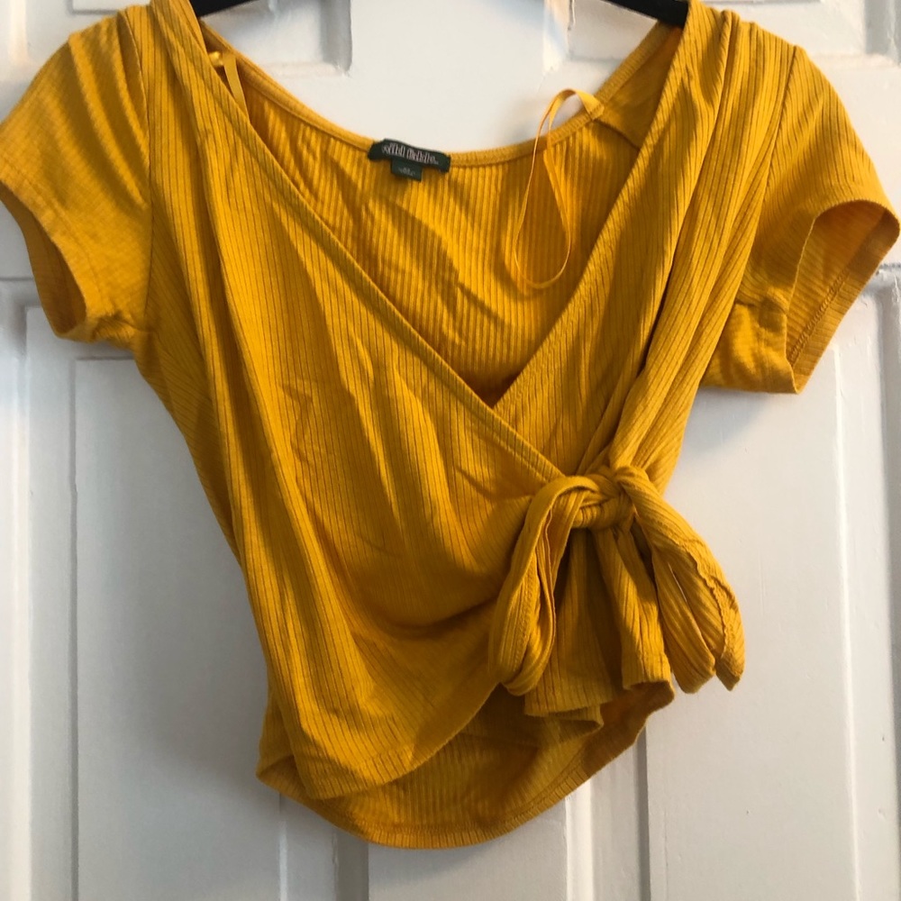 Yellow Tie Top